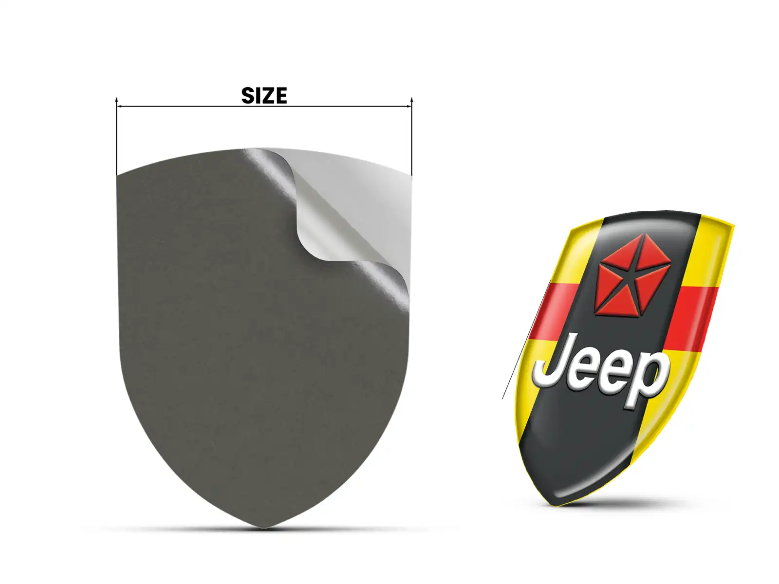 Jeep Silikonlogos Auto Pro Max Robust Stilvoll